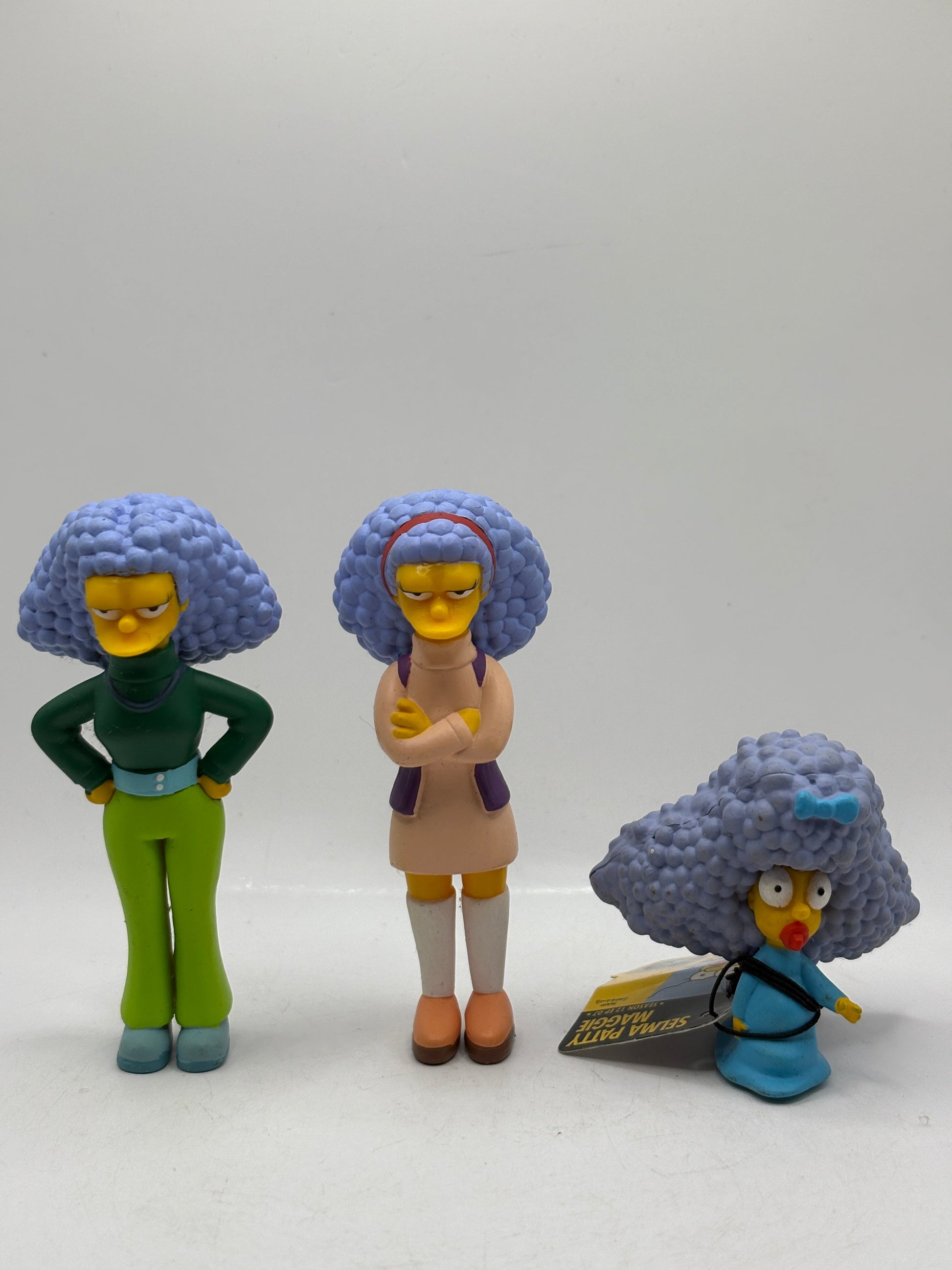 The Simpsons 2005/2005 Selma, Patty & Selma Patty Maggie Figures Lot FRENLY BRICKS - Open 7 Days