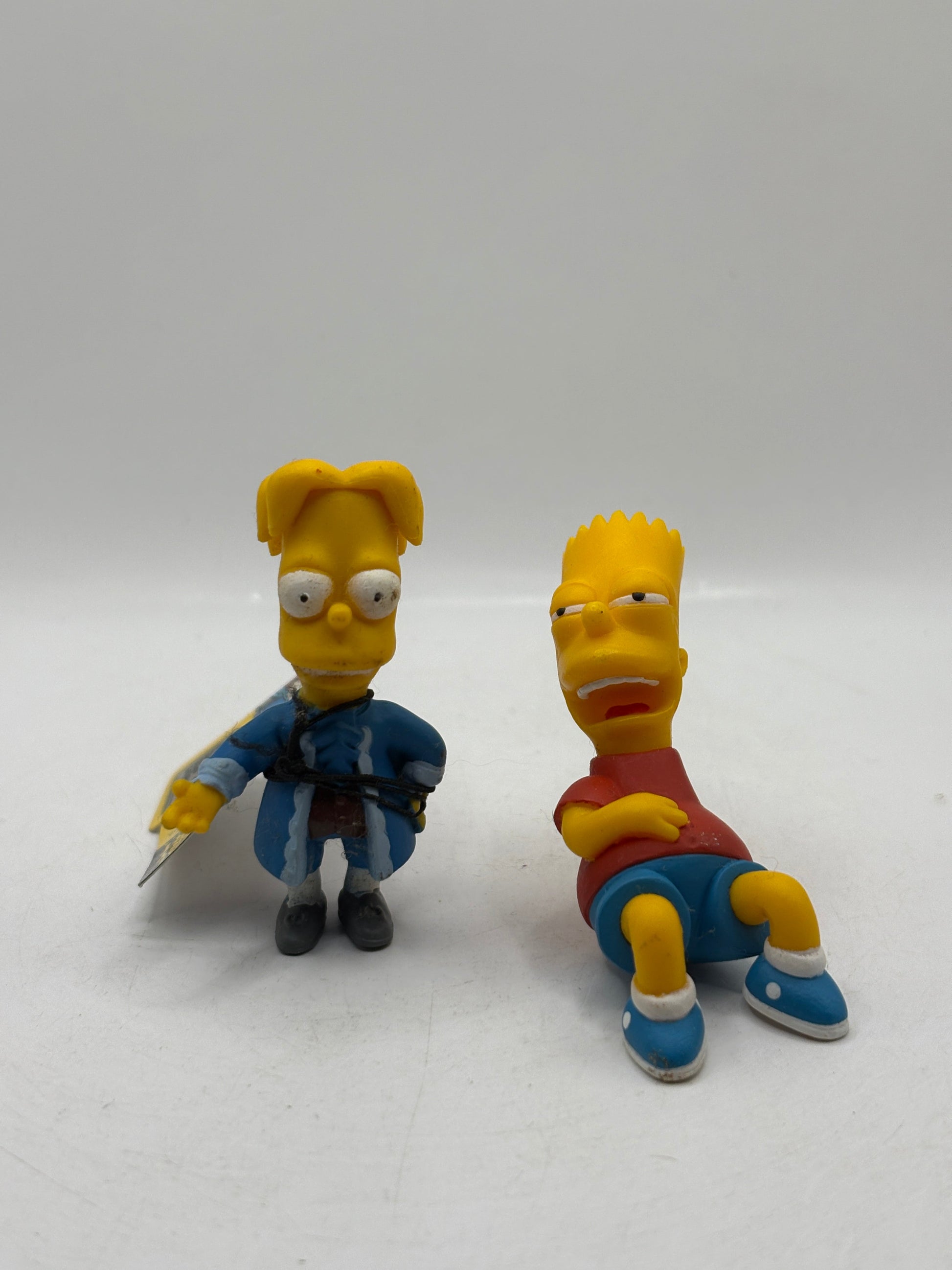 The Simpsons 2005/2006 Bart Simpson Action Figure Lot x 4 FRENLY BRICKS - Open 7 Days