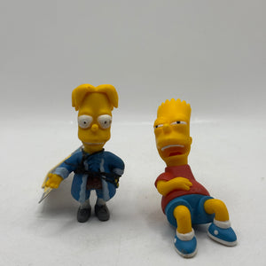 The Simpsons 2005/2006 Bart Simpson Action Figure Lot x 4 FRENLY BRICKS - Open 7 Days