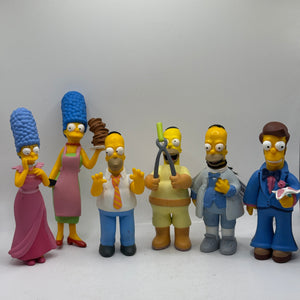 The Simpsons 2005/2006 Homer & Marge Figure Lot - Young Homer  & More FRENLY BRICKS - Open 7 Days