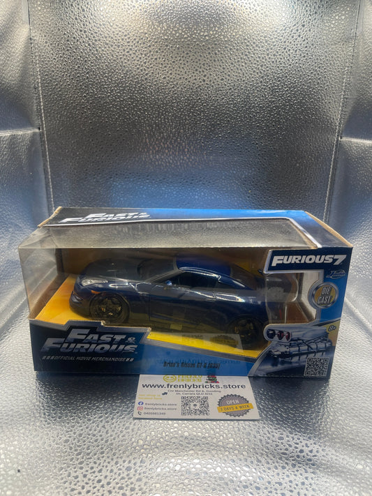 Fast & Furious Brian's Nissan GT-R R35 Furious7 Jada Toys 2015 FRENLY BRICKS - Open 7 Days