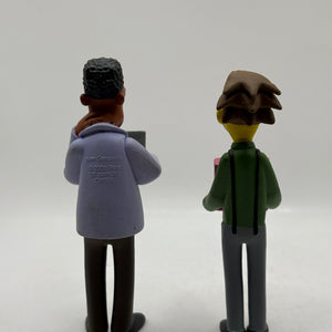 The Simpsons 2006 Lenny & Karl Action Figures Lot FRENLY BRICKS - Open 7 Days