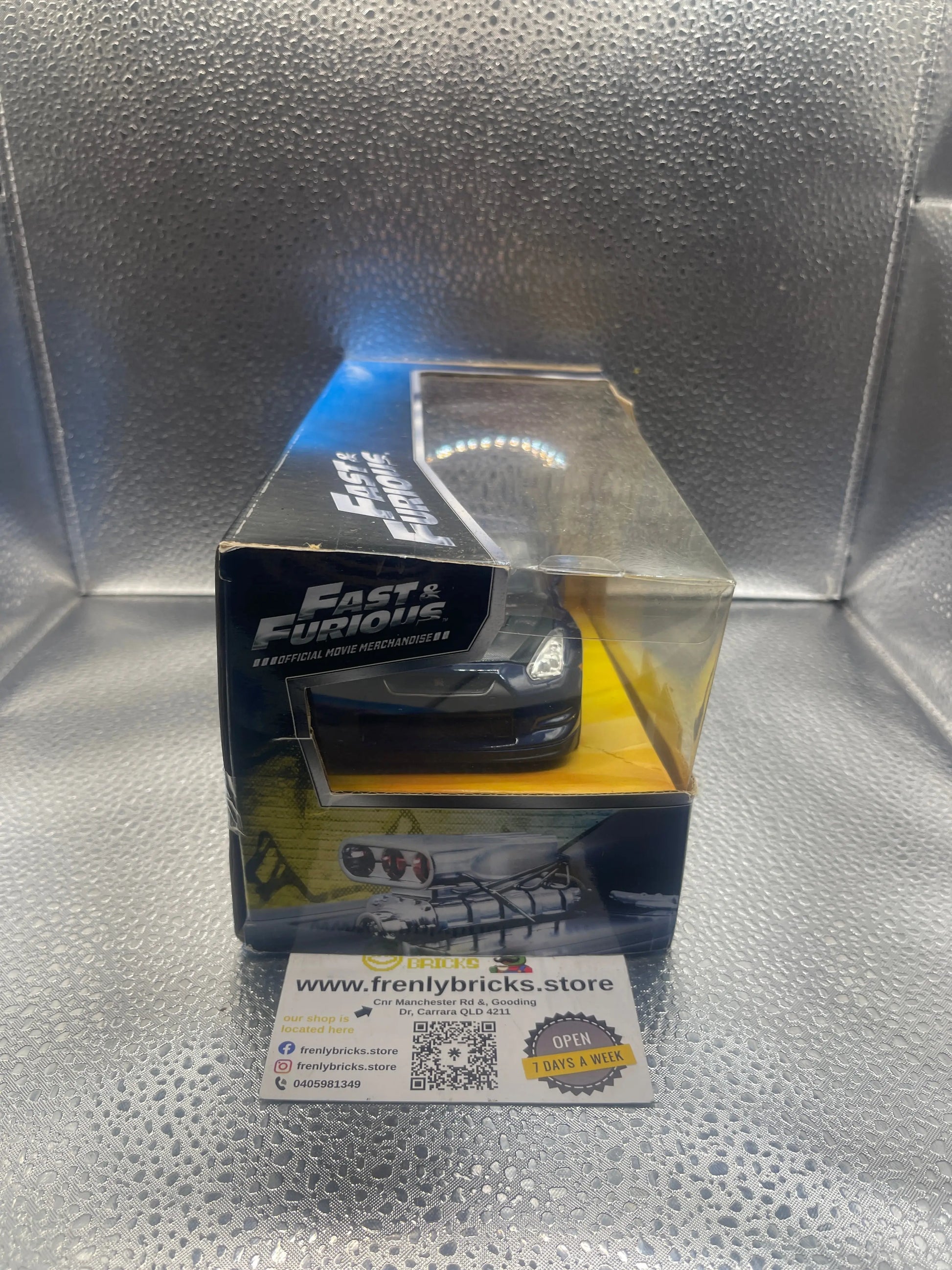 Fast & Furious Brian's Nissan GT-R R35 Furious7 Jada Toys 2015 FRENLY BRICKS - Open 7 Days