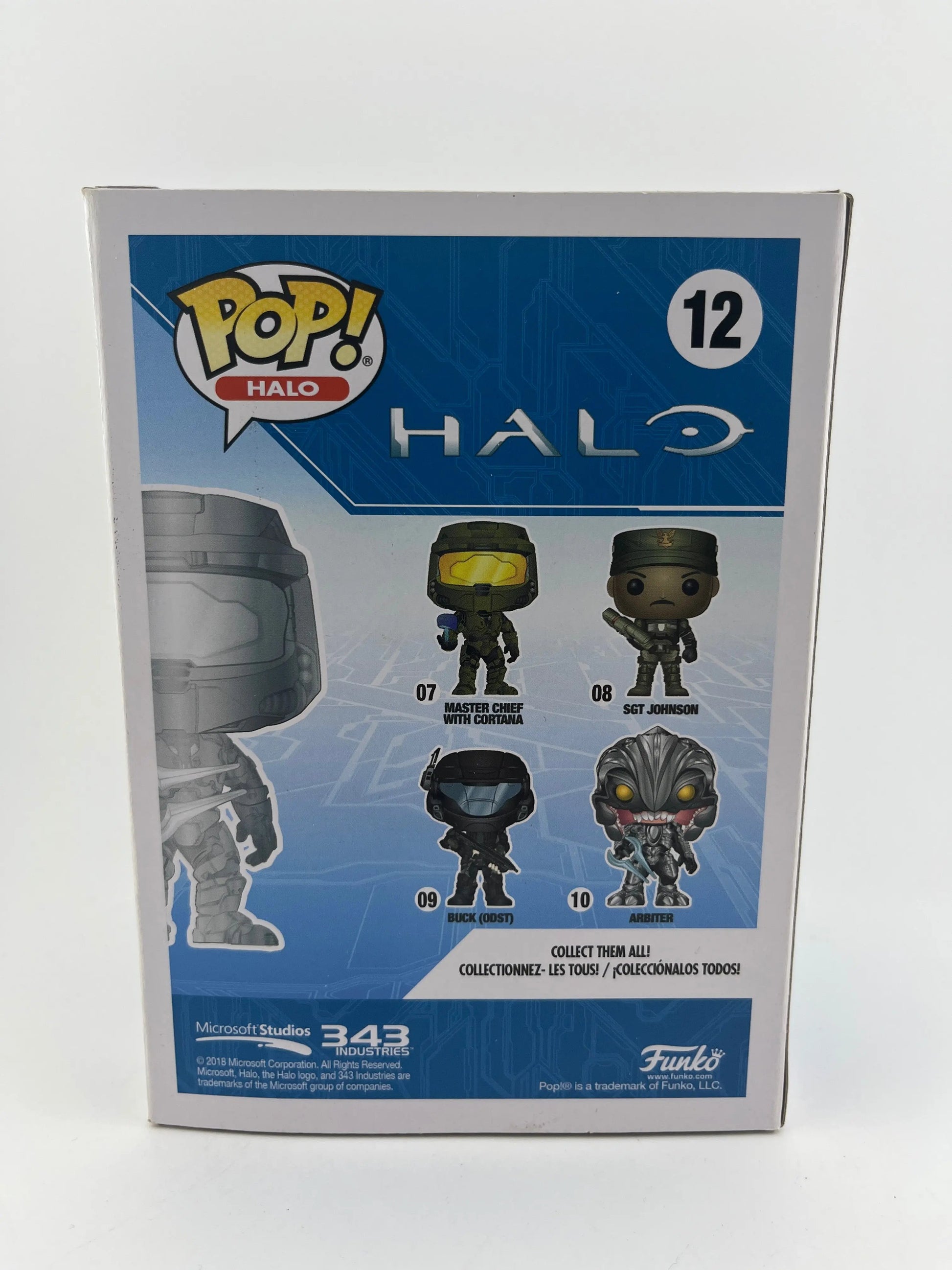 Funko POP Games Halo Master Chief with Active Camo #12 E3 2018 Limited Edition FRENLY BRICKS - Open 7 Days