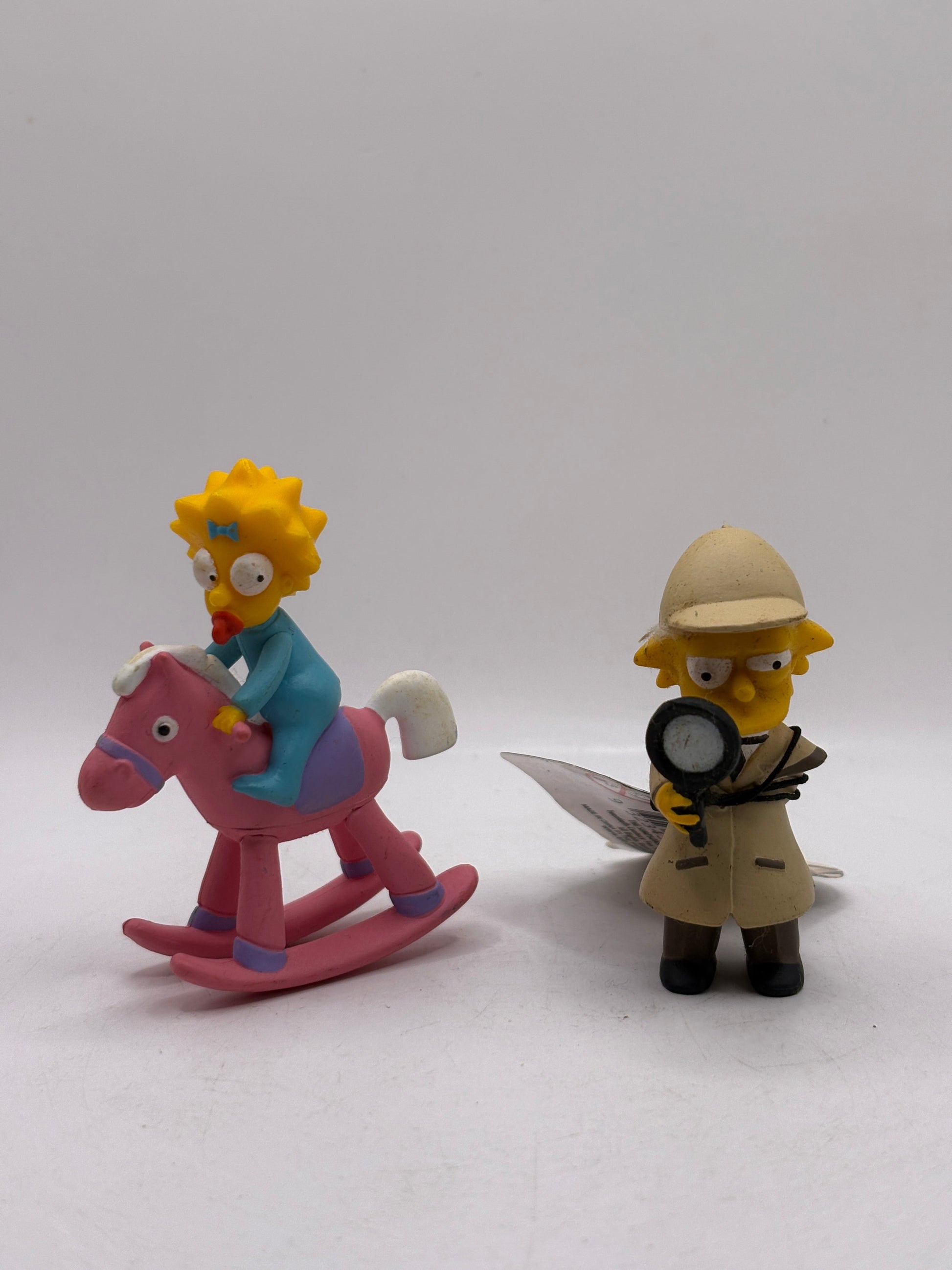 The Simpsons 2006 Maggie & Lisa Action Figures Lot x 4 FRENLY BRICKS - Open 7 Days