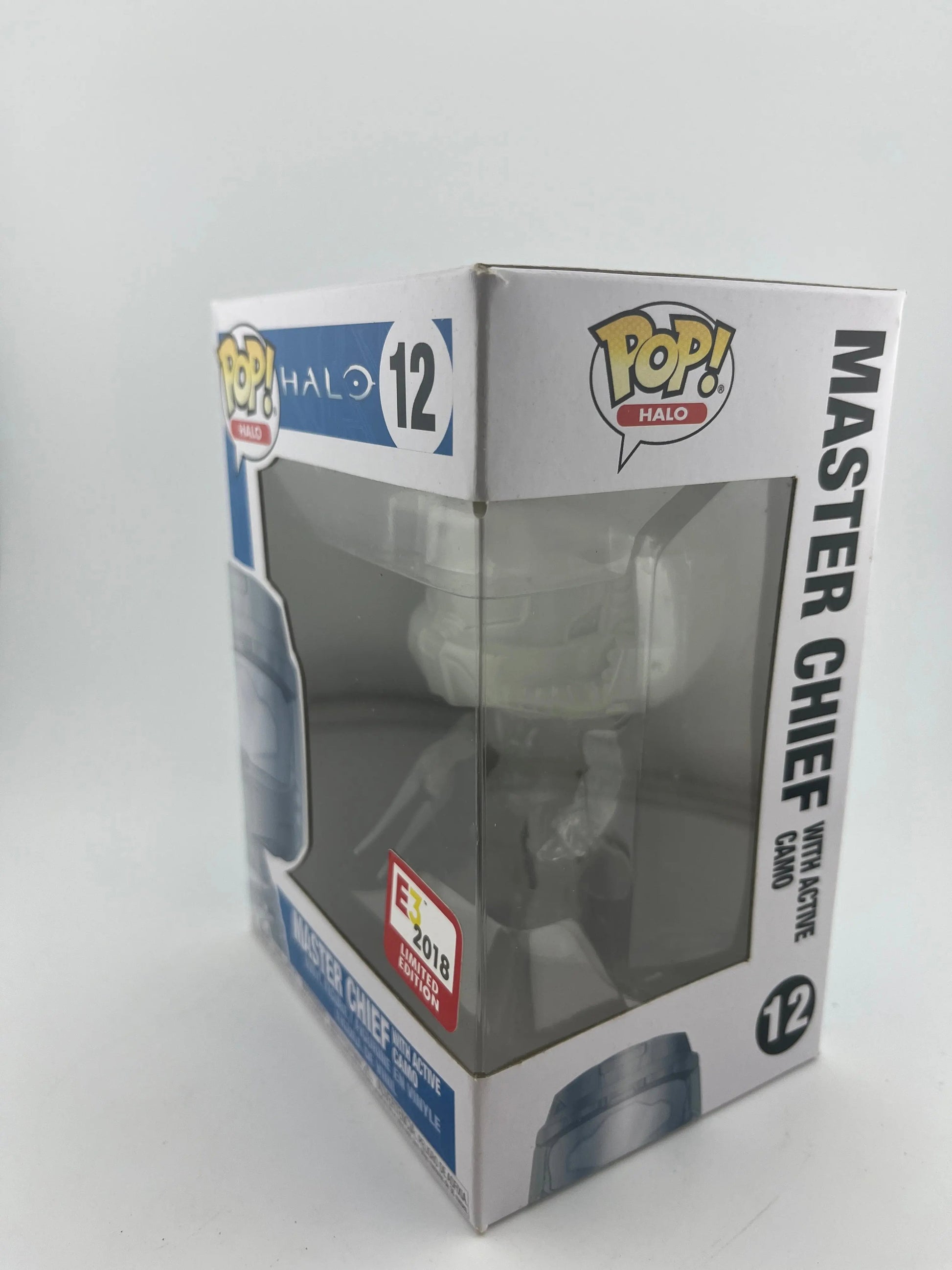 Funko POP Games Halo Master Chief with Active Camo #12 E3 2018 Limited Edition FRENLY BRICKS - Open 7 Days