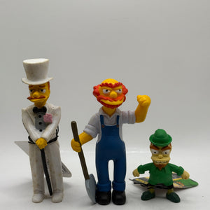 The Simpsons 2005/2009 Willie The Groundskeeper Figure & Leprechaun FRENLY BRICKS - Open 7 Days