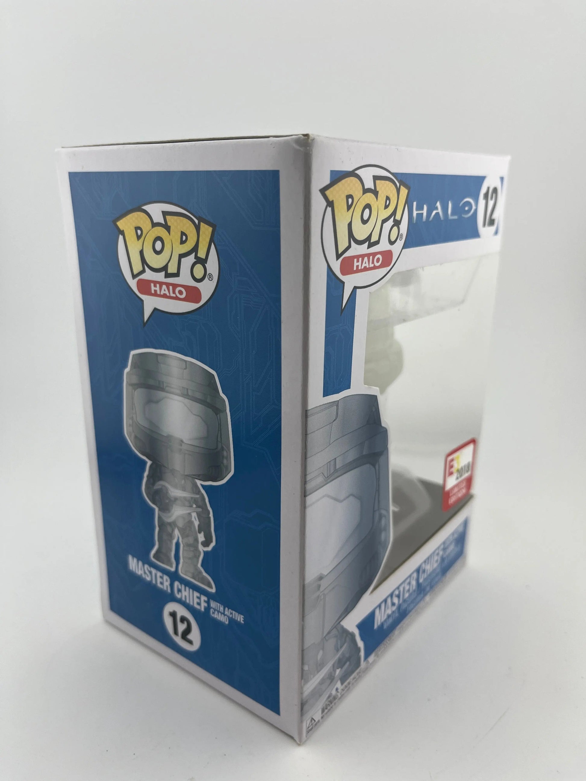 Funko POP Games Halo Master Chief with Active Camo #12 E3 2018 Limited Edition FRENLY BRICKS - Open 7 Days