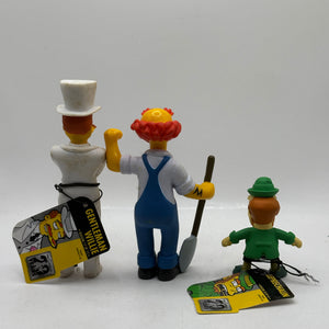 The Simpsons 2005/2009 Willie The Groundskeeper Figure & Leprechaun FRENLY BRICKS - Open 7 Days