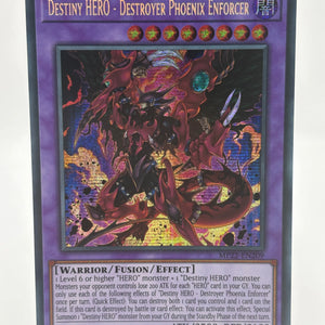 Yu-Gi-Oh! Destiny HERO - Destroyer Phoenix Enforcer MP22-EN209 Prismatic Secret NM FRENLY BRICKS - Open 7 Days