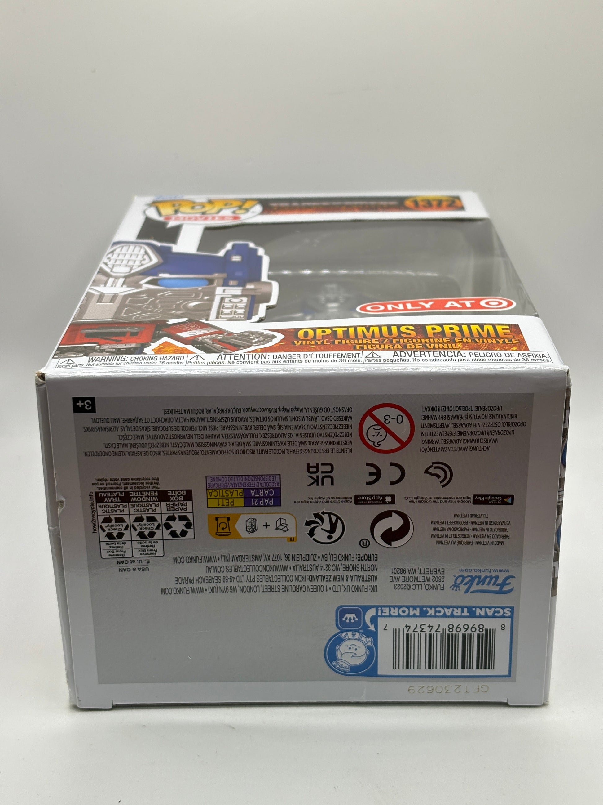 Funko POP! Movies Transformers #1372 Optimus Prime Target Exclusive Vinyl Figure FRENLY BRICKS - Open 7 Days