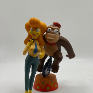 The Simpsons 2005 Action Figure Lot Assorted - Crazy Cat Lady + More FRENLY BRICKS - Open 7 Days