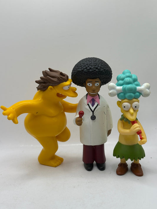 The Simpsons 2005 Action Figure Lot - Sideshow Bob & More FRENLY BRICKS - Open 7 Days