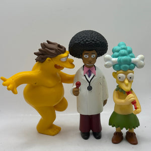 The Simpsons 2005 Action Figure Lot - Sideshow Bob & More FRENLY BRICKS - Open 7 Days