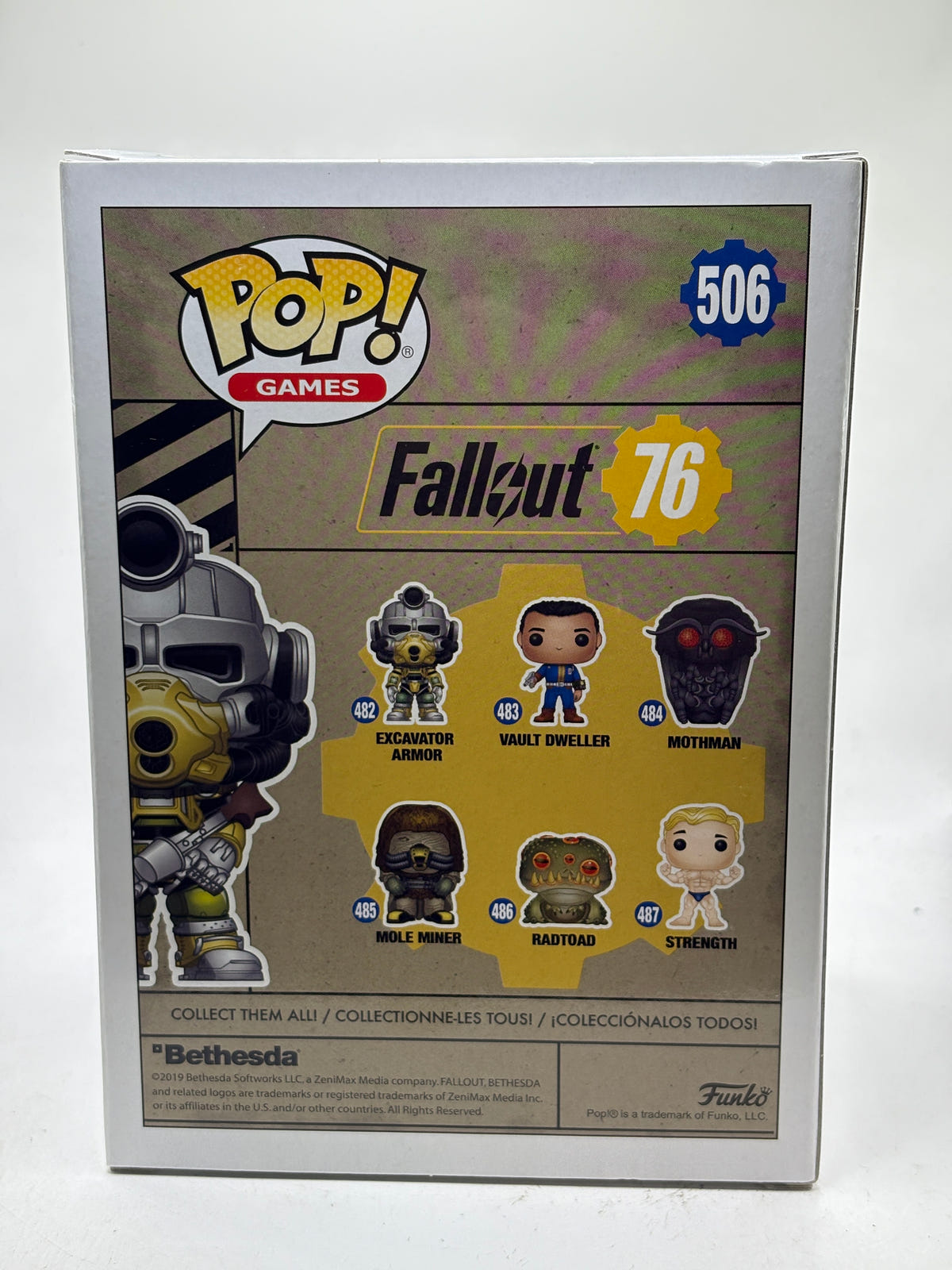 Funko POP! Games Fallout 76 #506 Excavator Armor 2019 Limited Edition image 3