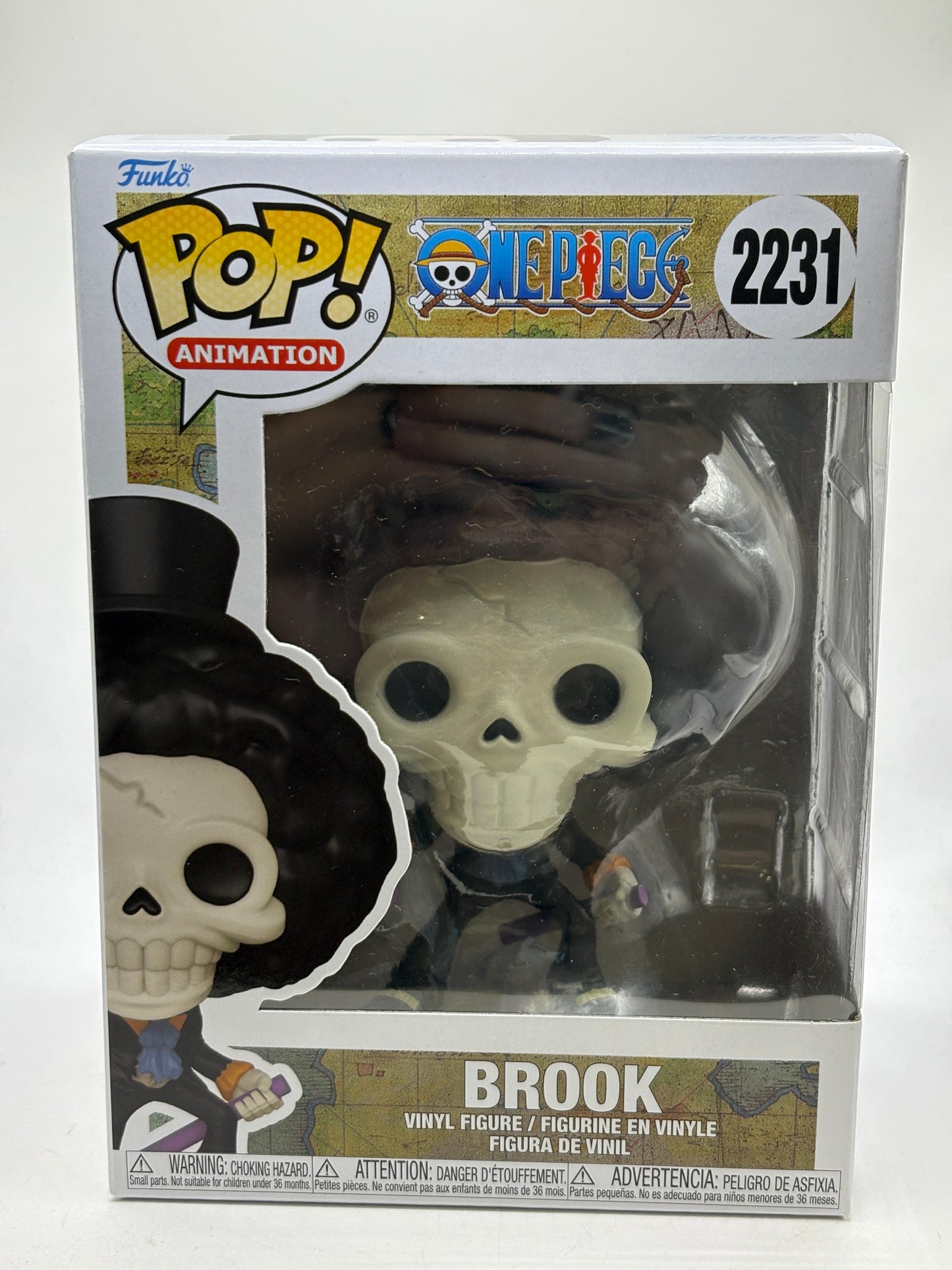 Funko POP! Animation One Piece #2231 Brook Vinyl Figure