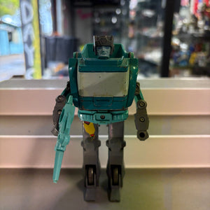 1986 HASBRO TRANSFORMERS G1 AUTOBOT KUP BLUE TRUCK ROBOT FRENLY BRICKS - Open 7 Days