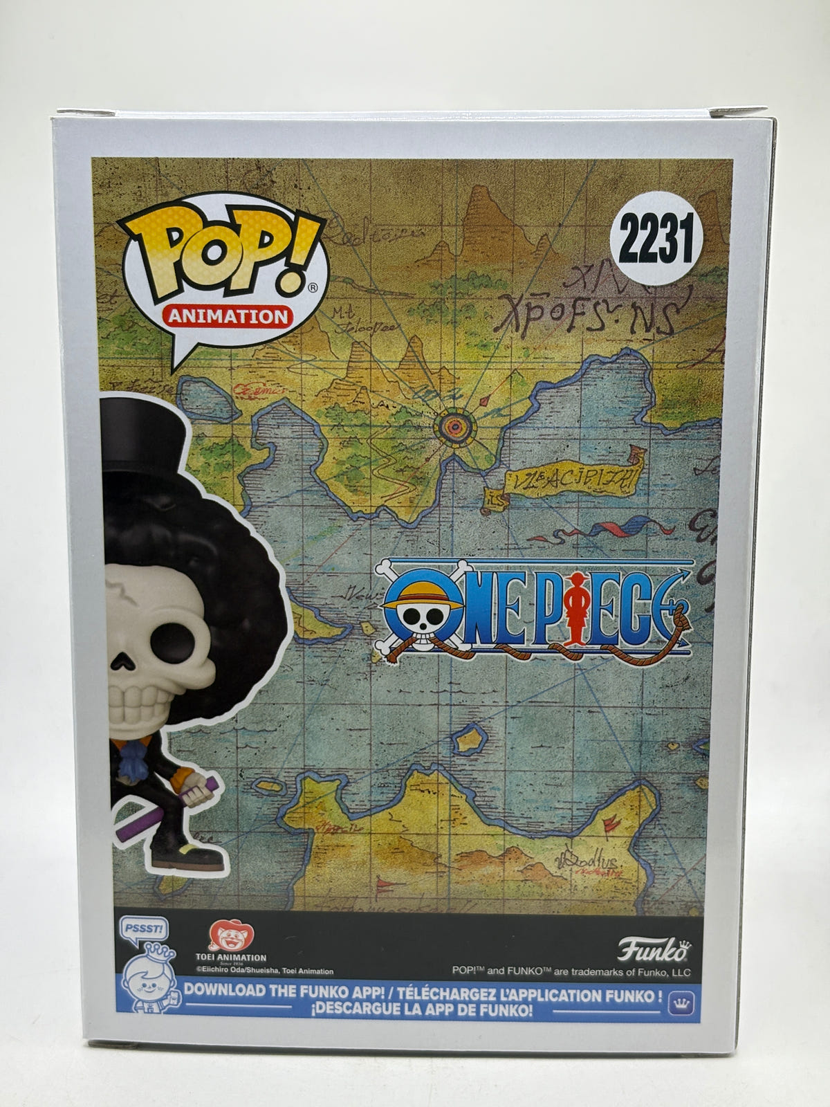 Funko POP! Animation One Piece #2231 Brook Vinyl Figure, photo 3 image 3