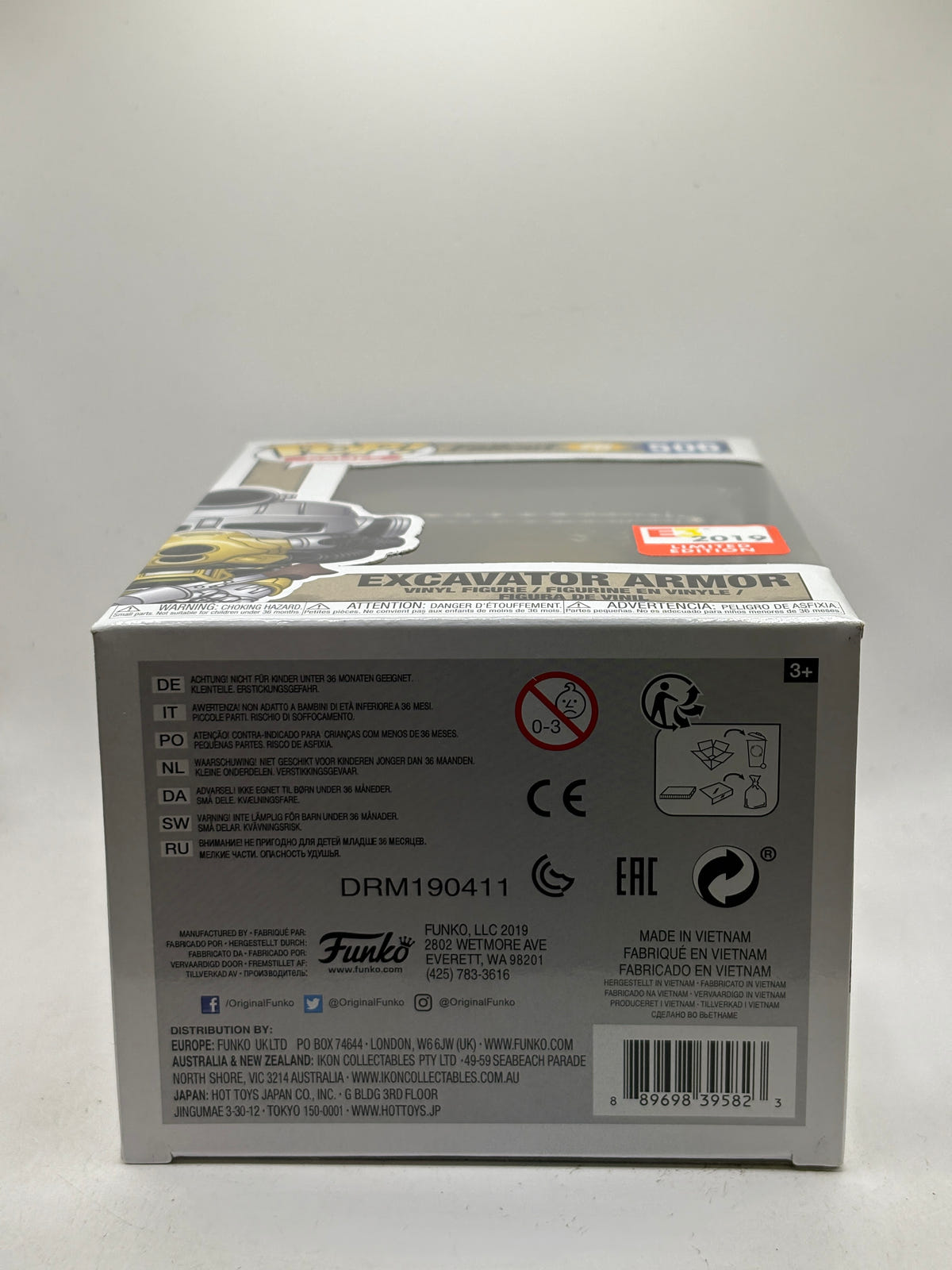 Funko POP! Games Fallout 76 #506 Excavator Armor 2019 Limited Edition image 6