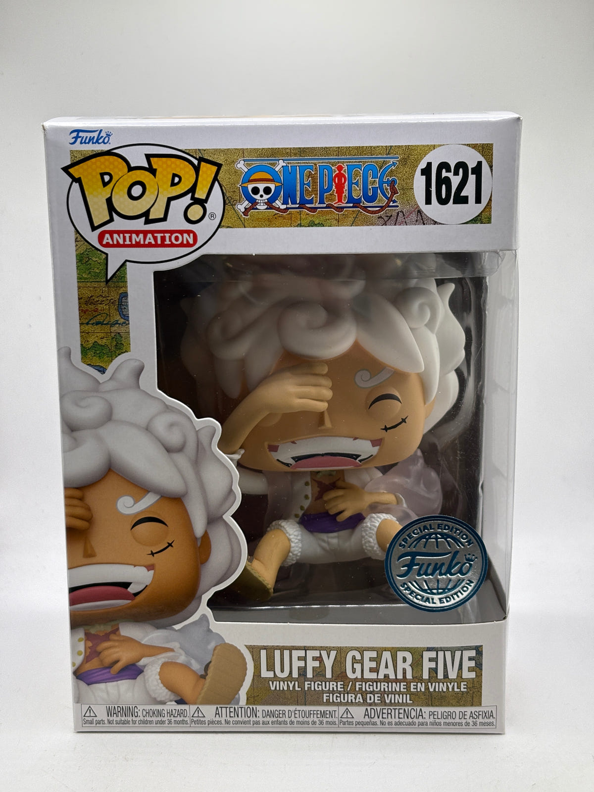 Funko POP! Animation One Piece #1621 Luffy Gear Five Special Edition Vinyl Figure image 1