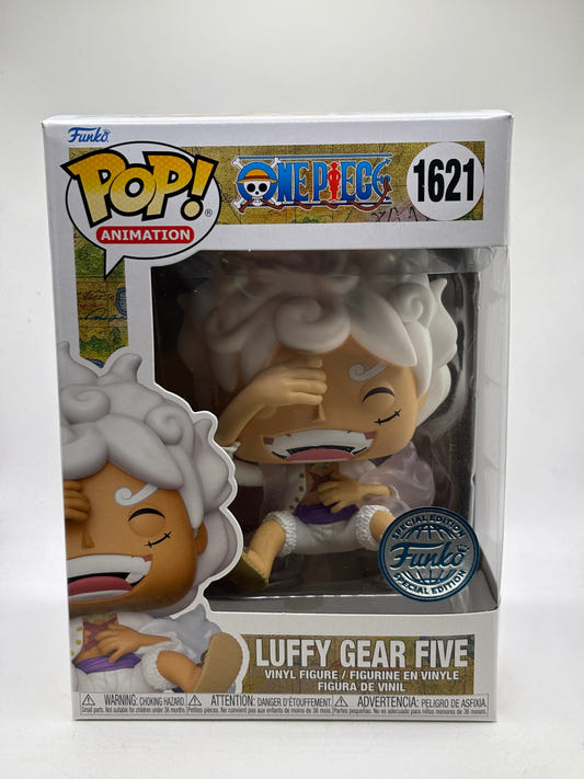 Funko POP! Animation One Piece #1621 Luffy Gear Five Special Edition Vinyl Figure (1)