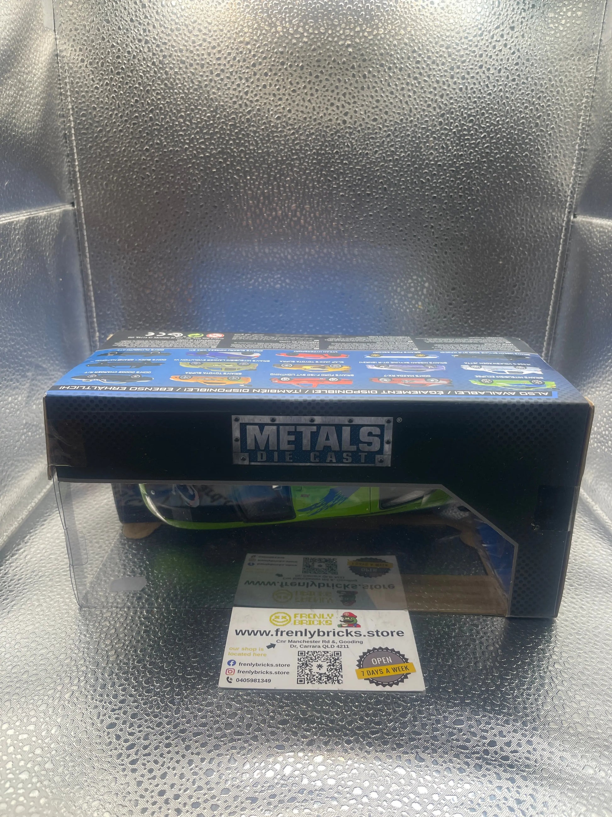 Jada Toys 1:24 Brian’s Mitsubishi Eclipse Car #54030 FRENLY BRICKS - Open 7 Days