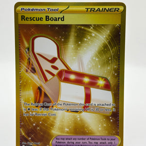 Pokemon TCG Rescue Board 225/167 Twilight Masquerade Gold Rare NM FRENLY BRICKS - Open 7 Days