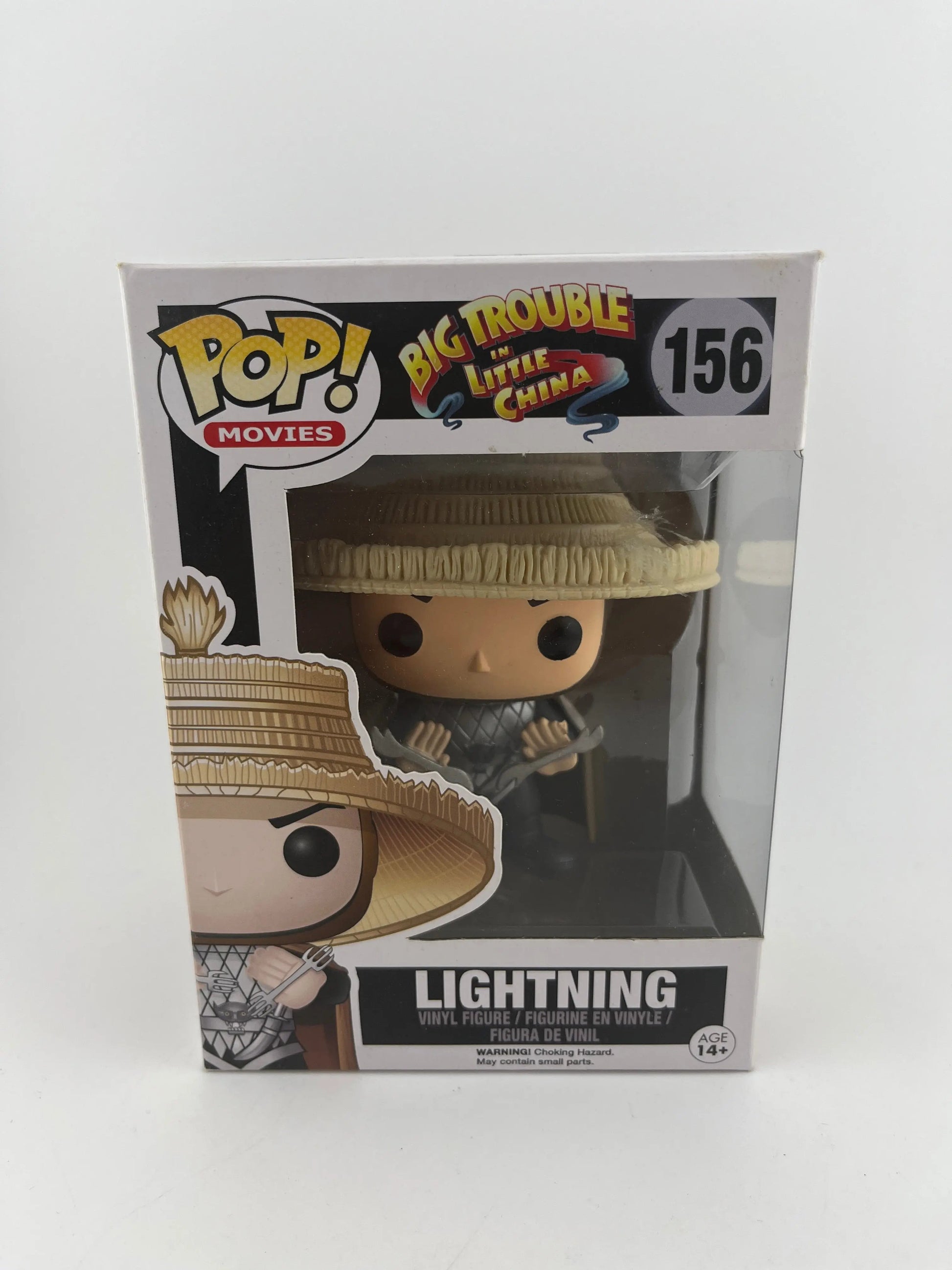 Funko POP Movies Big Trouble In Little China LIGHTNING #156 Vinyl Figure WORN FRENLY BRICKS - Open 7 Days