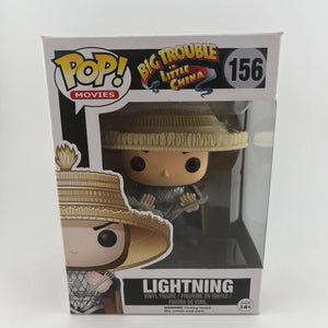 Funko POP Movies Big Trouble In Little China LIGHTNING #156 Vinyl Figure WORN FRENLY BRICKS - Open 7 Days