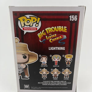 Funko POP Movies Big Trouble In Little China LIGHTNING #156 Vinyl Figure WORN FRENLY BRICKS - Open 7 Days