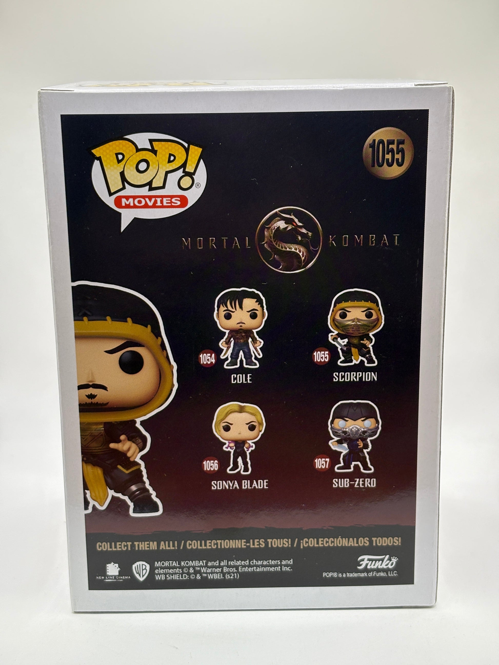 Funko POP! Movies Mortal Kombat #1055 Scorpion Vinyl Figure FRENLY BRICKS - Open 7 Days