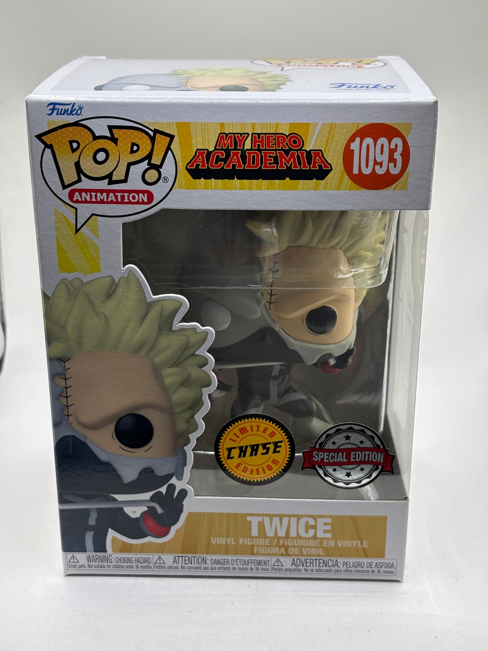 Funko POP! Animation My Hero Academia #1093 Twice Limited Chase FRENLY BRICKS - Open 7 Days image 1