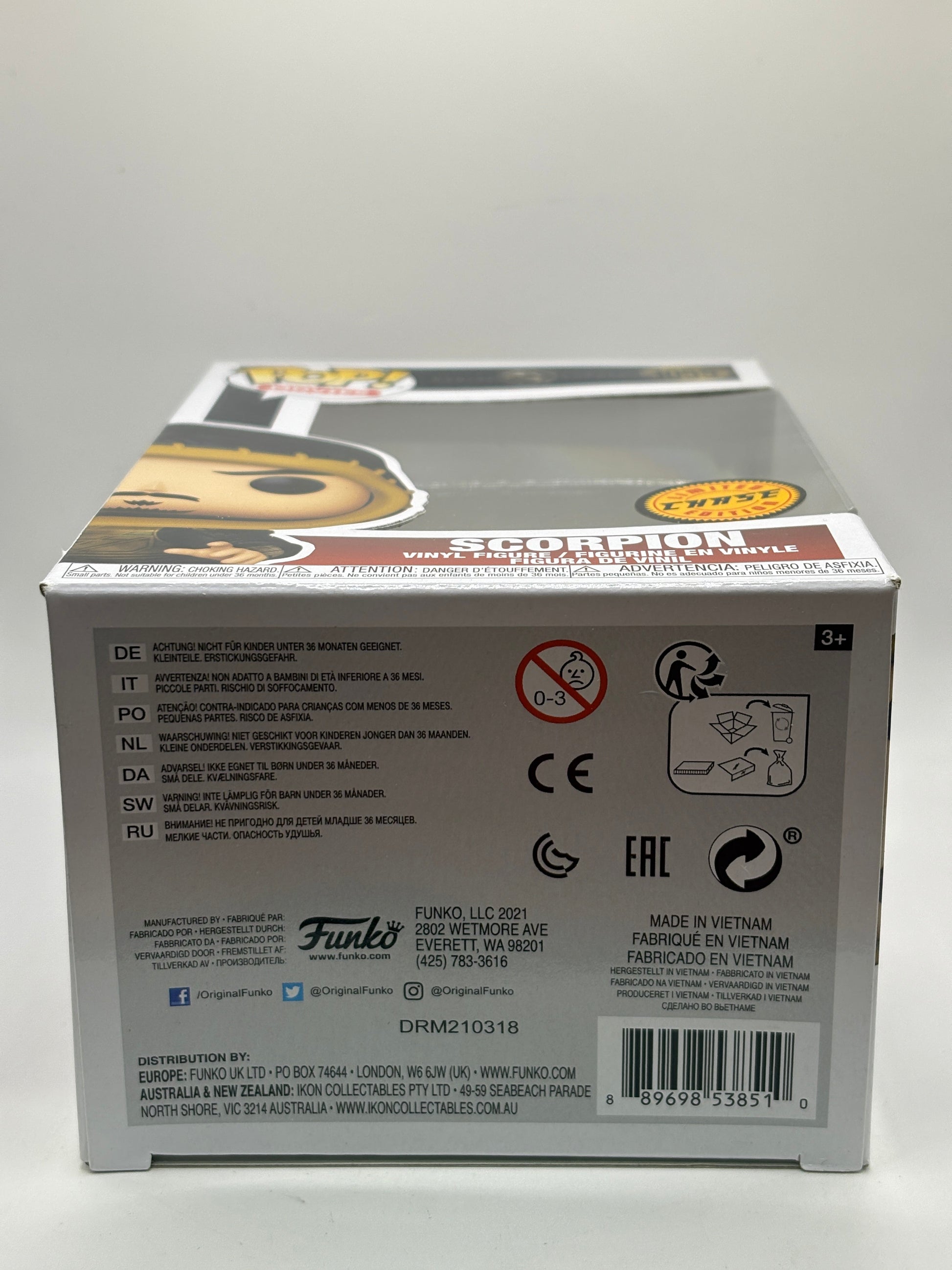 Funko POP! Movies Mortal Kombat #1055 Scorpion Vinyl Figure FRENLY BRICKS - Open 7 Days