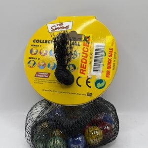 2003 The Simpsons Collectable Marble + 18 Assorted Play Marbles FRENLY BRICKS - Open 7 Days