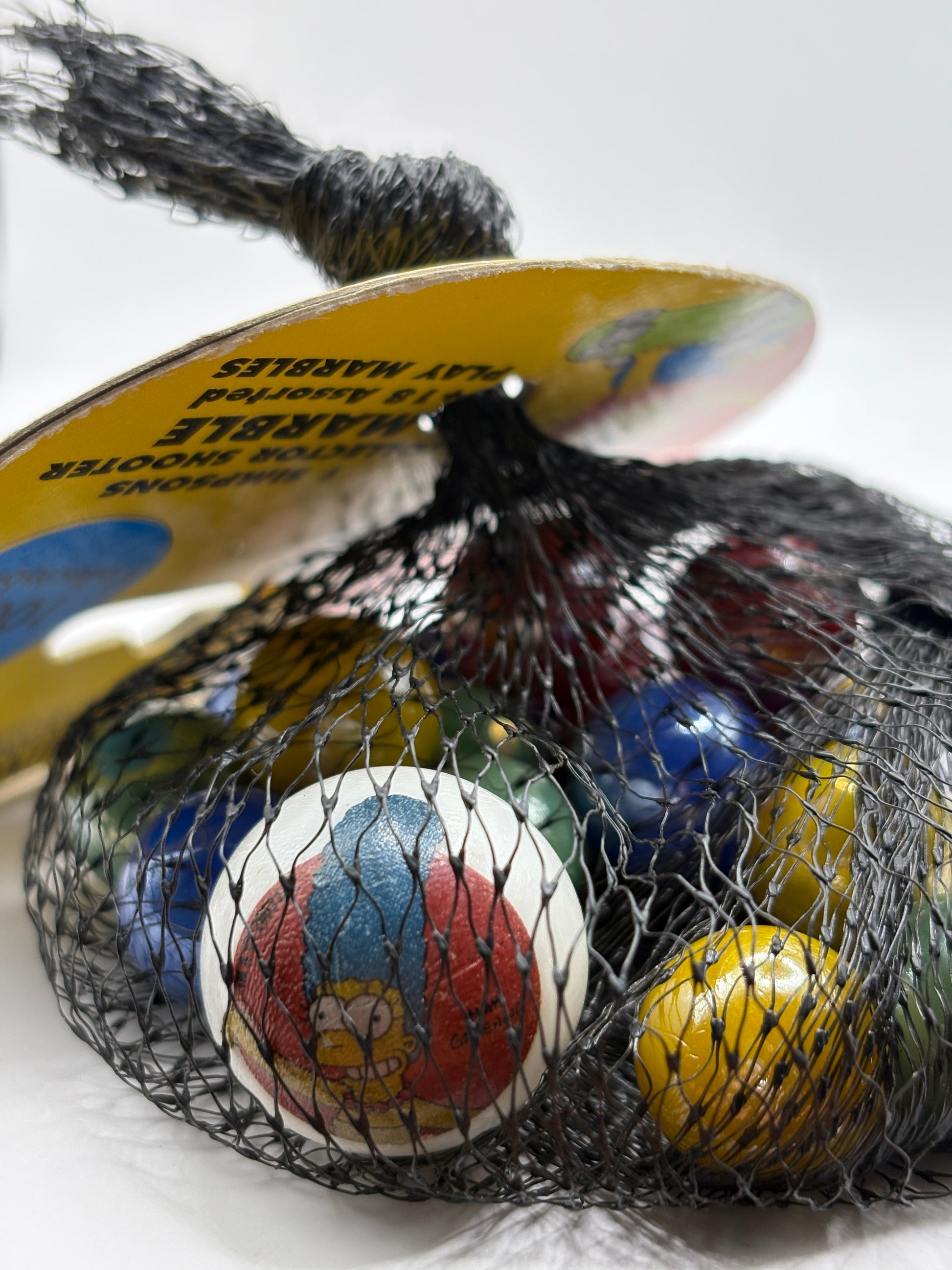 2003 The Simpsons Collectable Marble + 18 Assorted Play Marbles FRENLY BRICKS - Open 7 Days