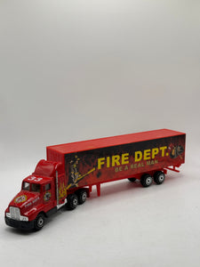 Rare Pro-Engine Fire Department Truck "Be a Real Man"  Japanese Release Loose