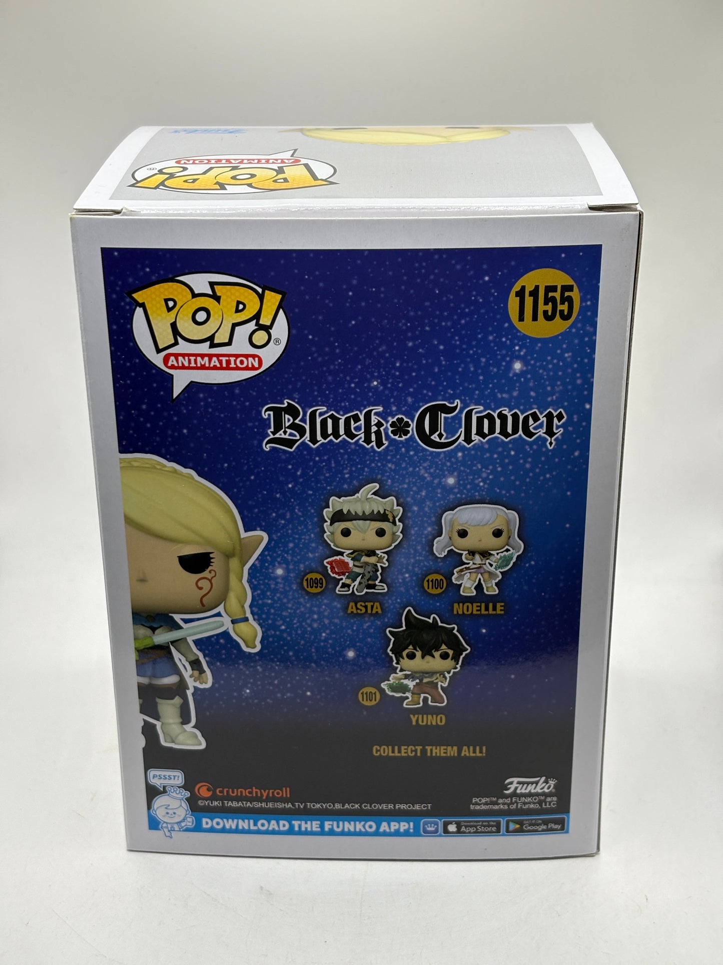 Funko POP! Animation Black Clover #1155 Charlotte (Charla) Limited Glow Chase FRENLY BRICKS - Open 7 Days