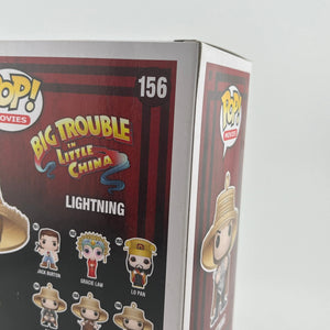 Funko POP Movies Big Trouble In Little China LIGHTNING #156 Vinyl Figure WORN FRENLY BRICKS - Open 7 Days