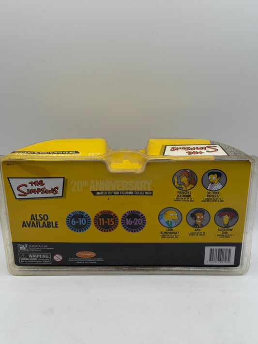 2009 The Simpsons 20th Years Anniversary Limited Edition Figurine Season 1-5 FRENLY BRICKS - Open 7 Days