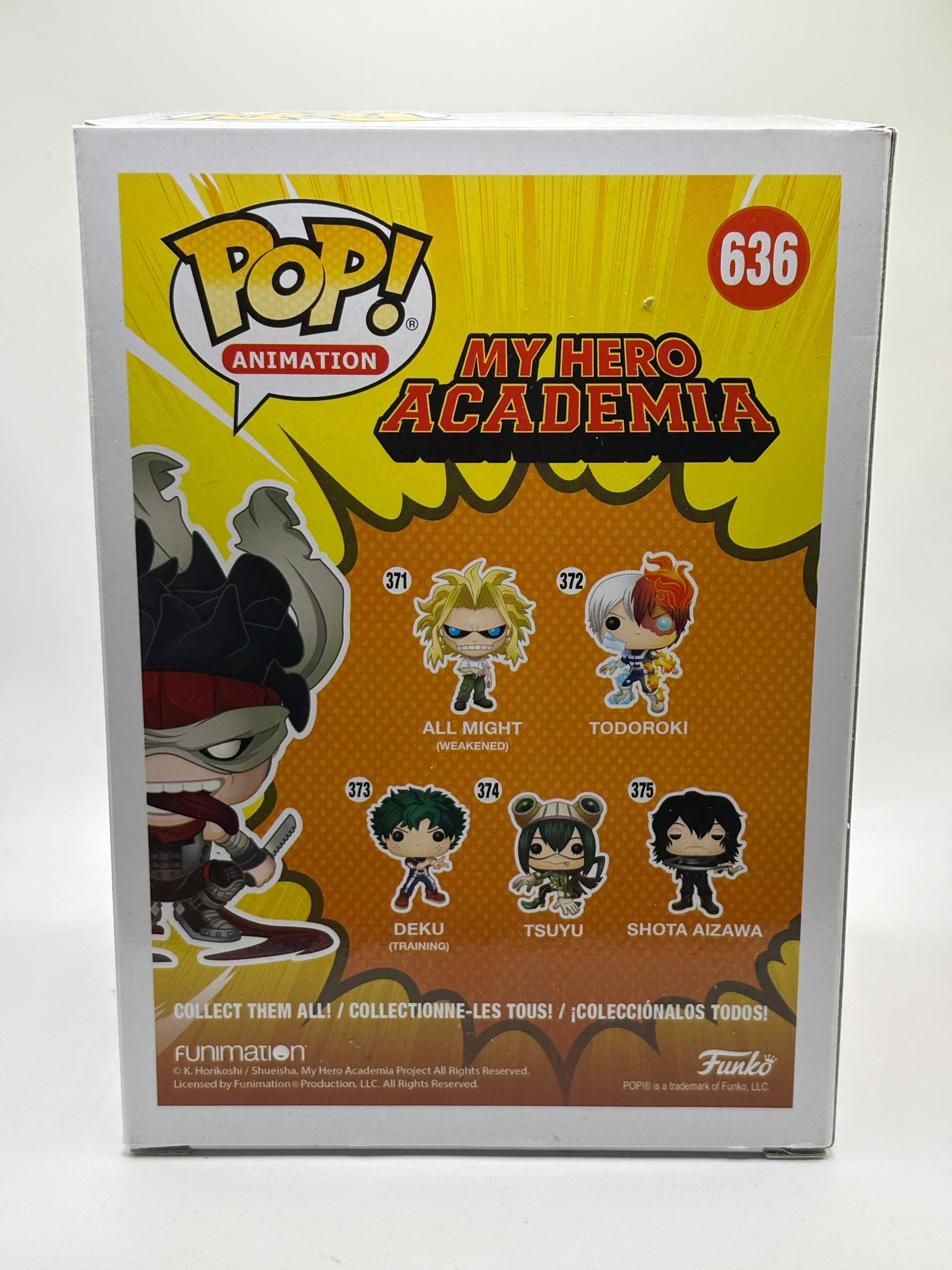 Funko POP! Animation My Hero Academia #636 Hero Killer Stain 2019 Fall FRENLY BRICKS - Open 7 Days