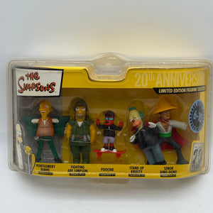 The Simpsons 20th Anniversary Limited Edition 5 Figurine Collection Season 6-10 FRENLY BRICKS - Open 7 Days