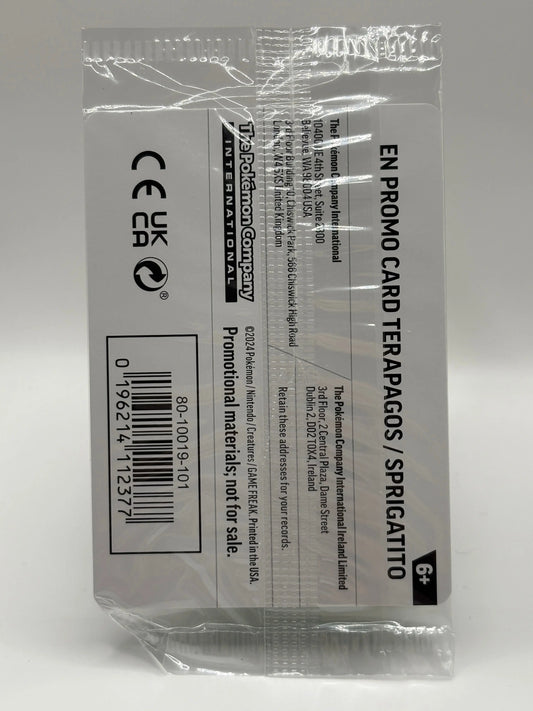 Pokemon TCG Terapagos 161/191 Horizons Promo Stamp Sealed FRENLY BRICKS - Open 7 Days