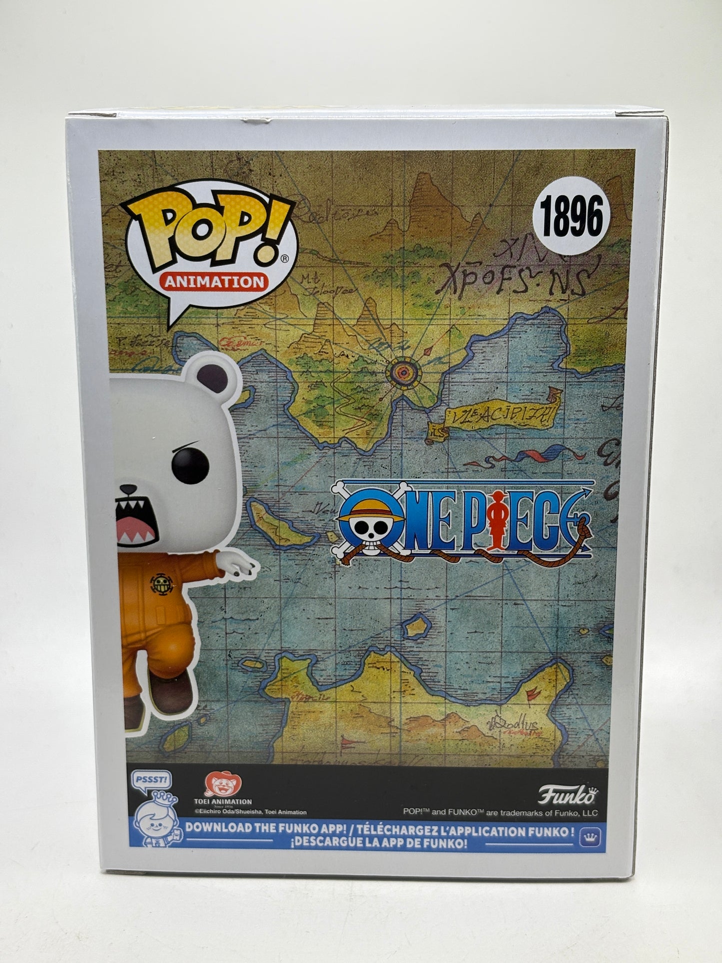 Funko POP! Animation One Piece #1896 Bepo Flocked Special Edition