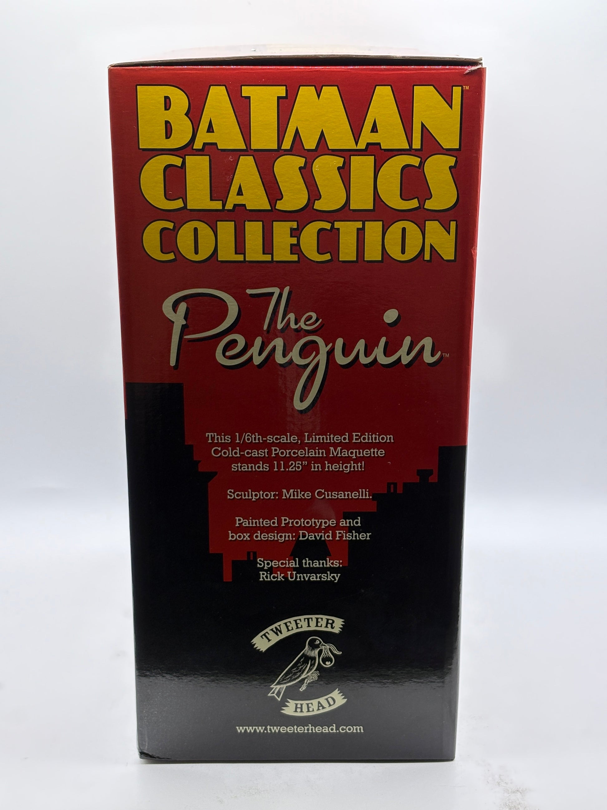 Batman Classics Collection Tweeter Head The Penguin Figure Ex Display FRENLY BRICKS - Open 7 Days