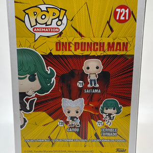 Funko POP! Animation One Punch Man #721 Terrible Tornado Vinyl Figure FRENLY BRICKS - Open 7 Days