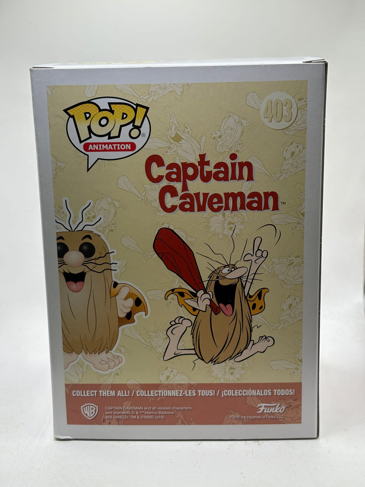 Funko POP! Animation Captain Caveman #403 Captain Caveman 2018 Summer Limited image 3