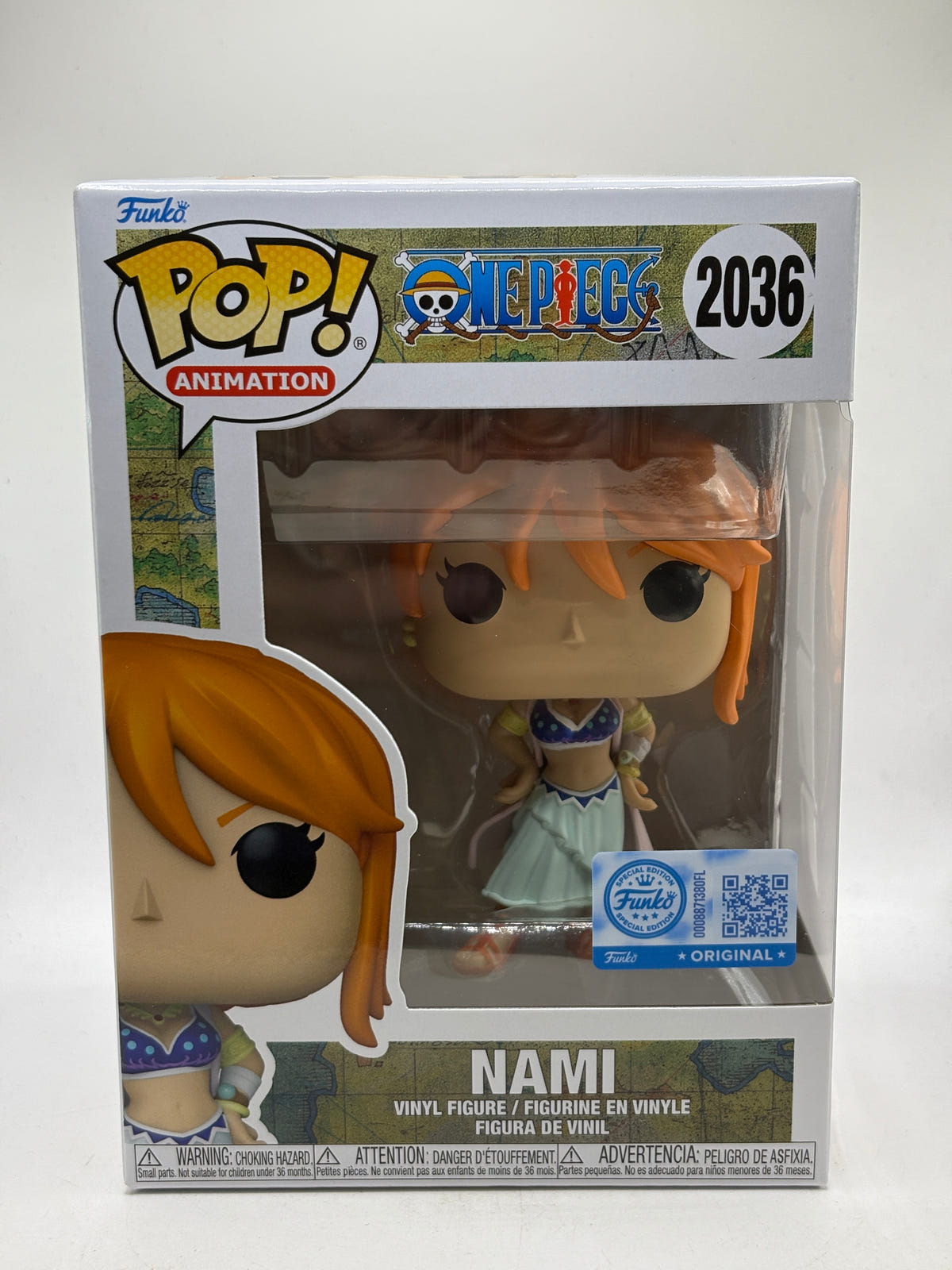 Funko POP! Animation One Piece #2036 Nami Vinyl Figure image 1
