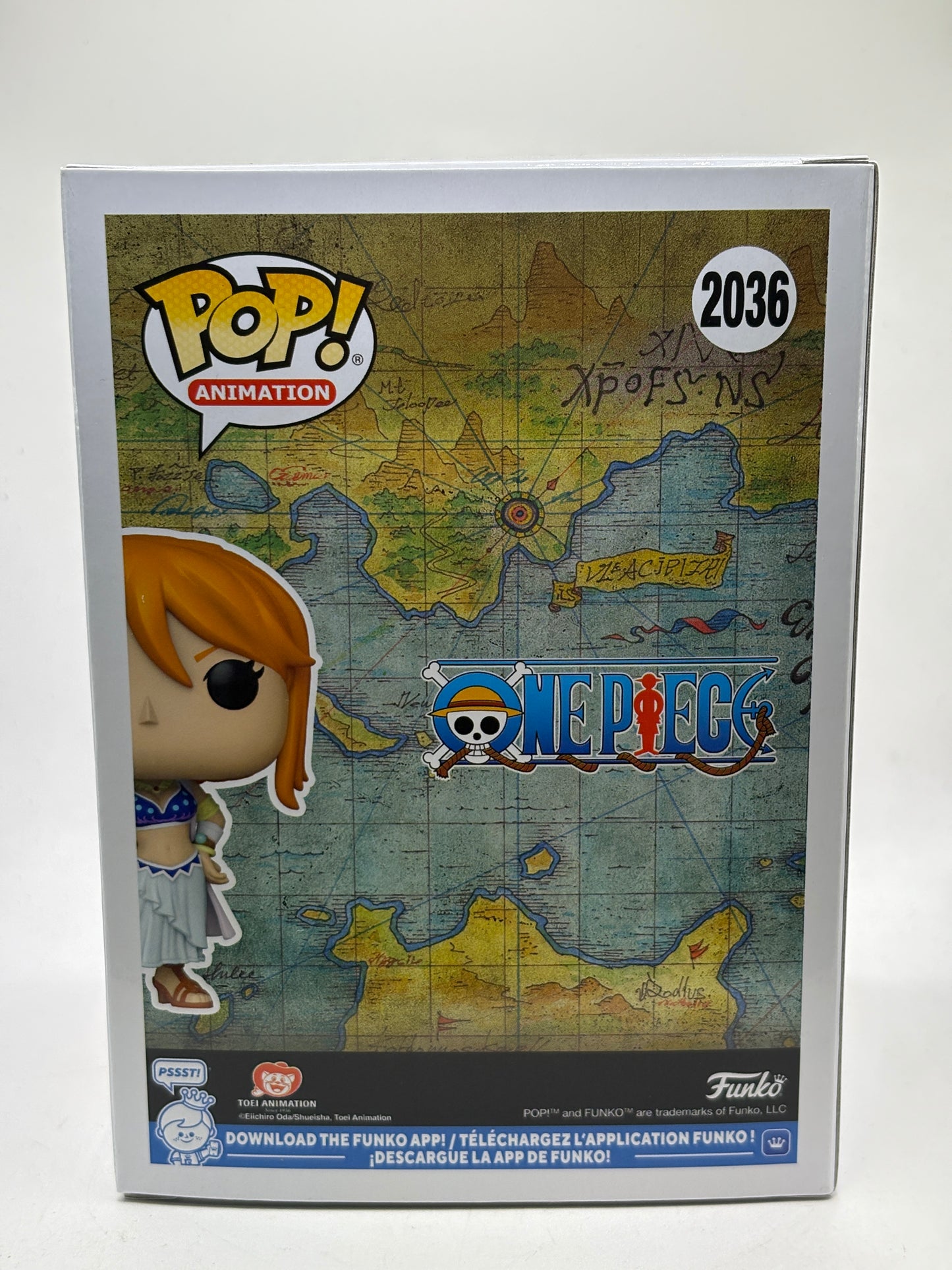 Funko POP! Animation One Piece #2036 Nami Vinyl Figure (1)