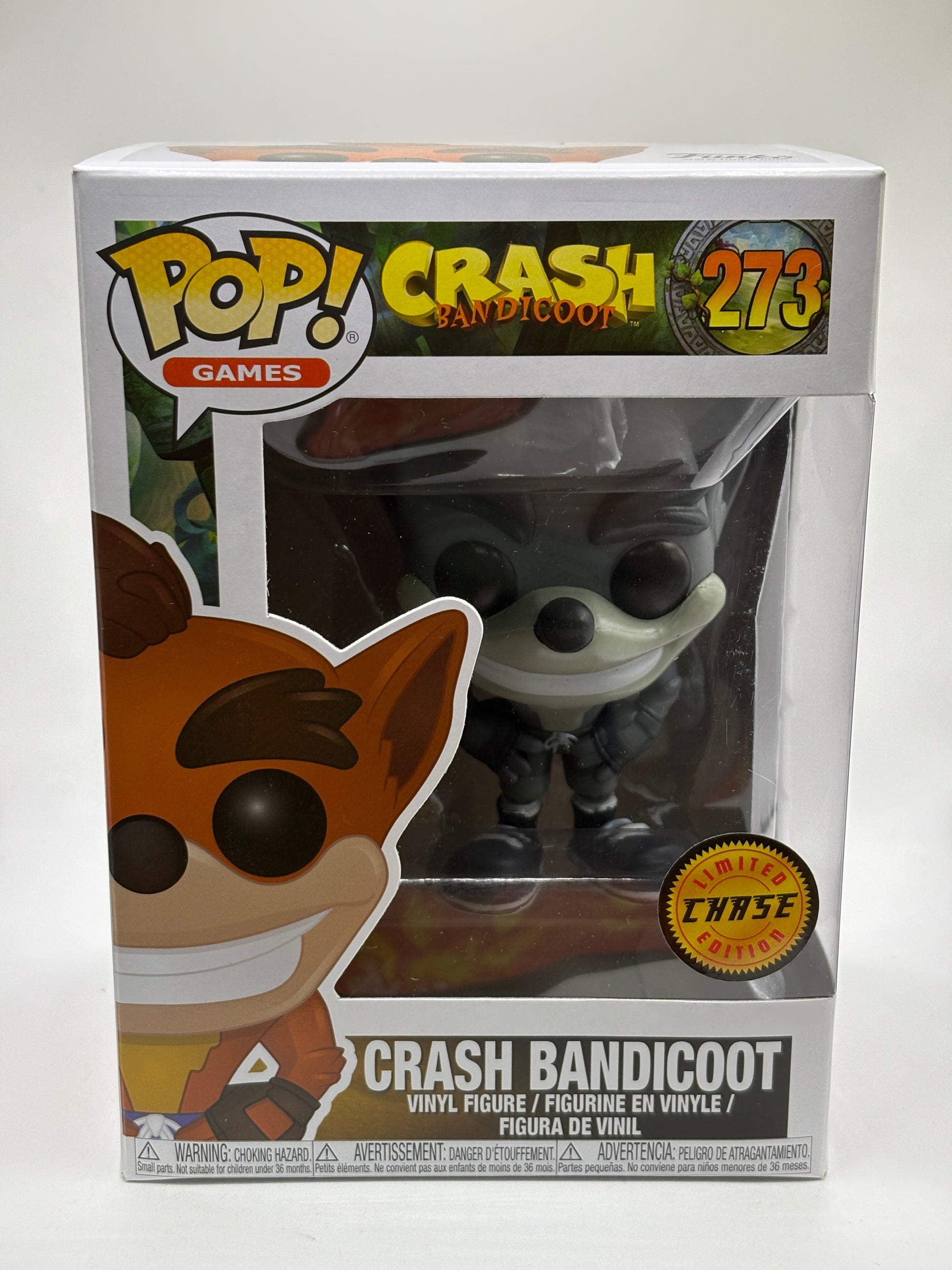 Funko POP! Games Crash Bandicoot #273 Crash Bandicoot Limited Chase FRENLY BRICKS - Open 7 Days