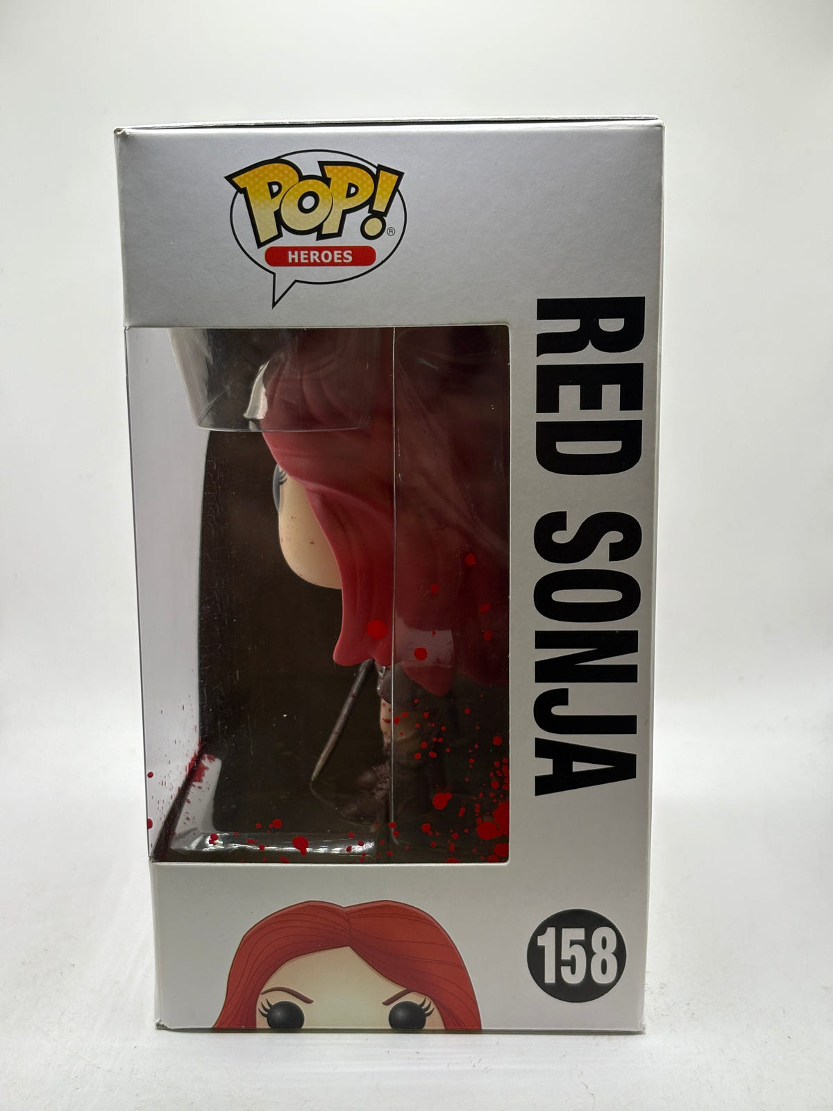 Funko POP! Heroes Red Sonja #158 Red Sonja Bloody Vinyl Figure image 2